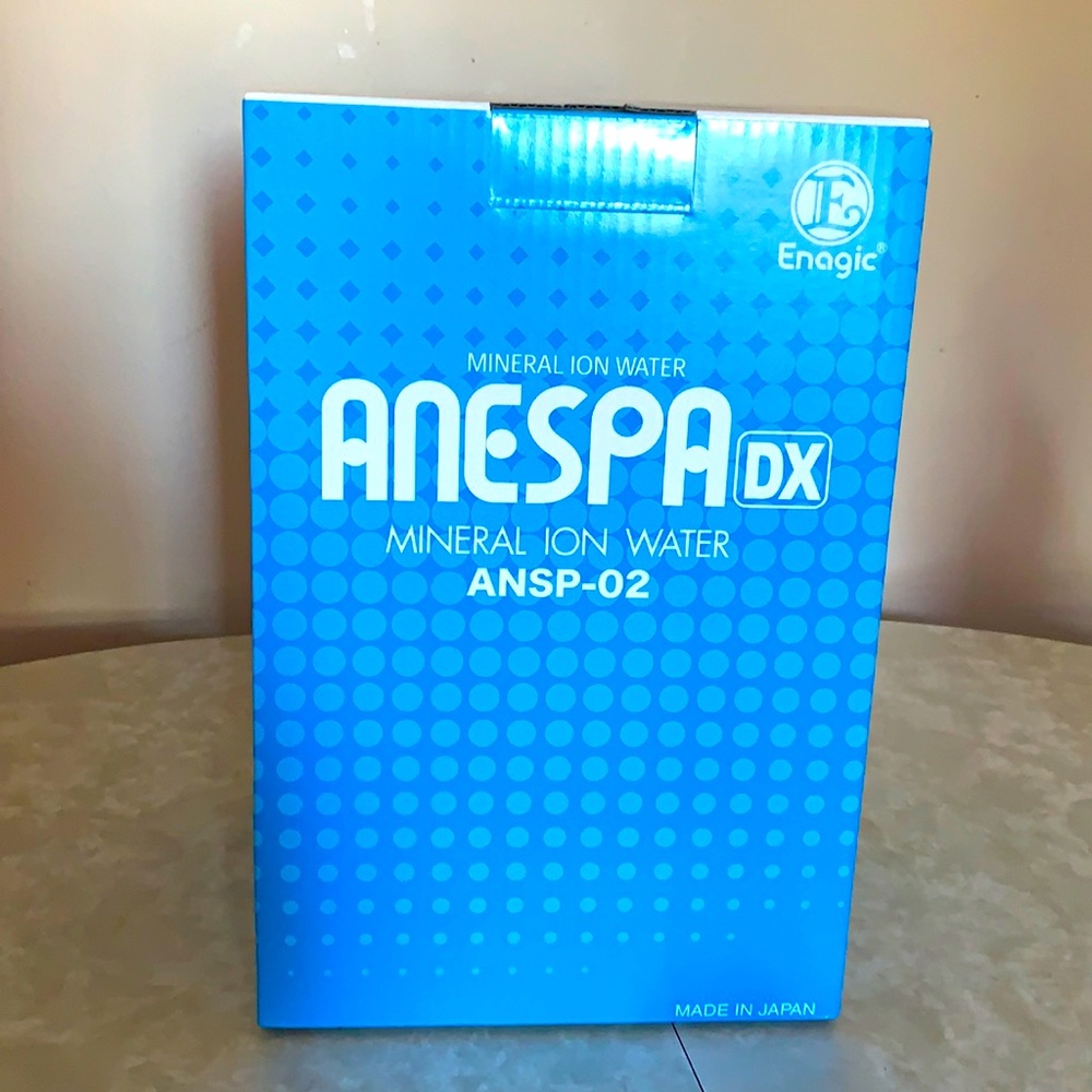 Brand new mineral ion water. Anespa DX